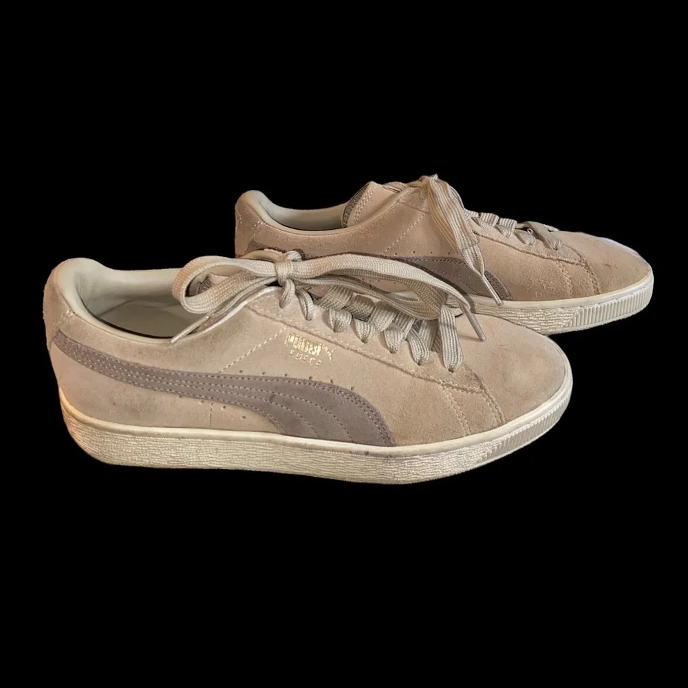 Puma Tan Suede Classic Sneakers Mens Size 7 Lifestyle Retro